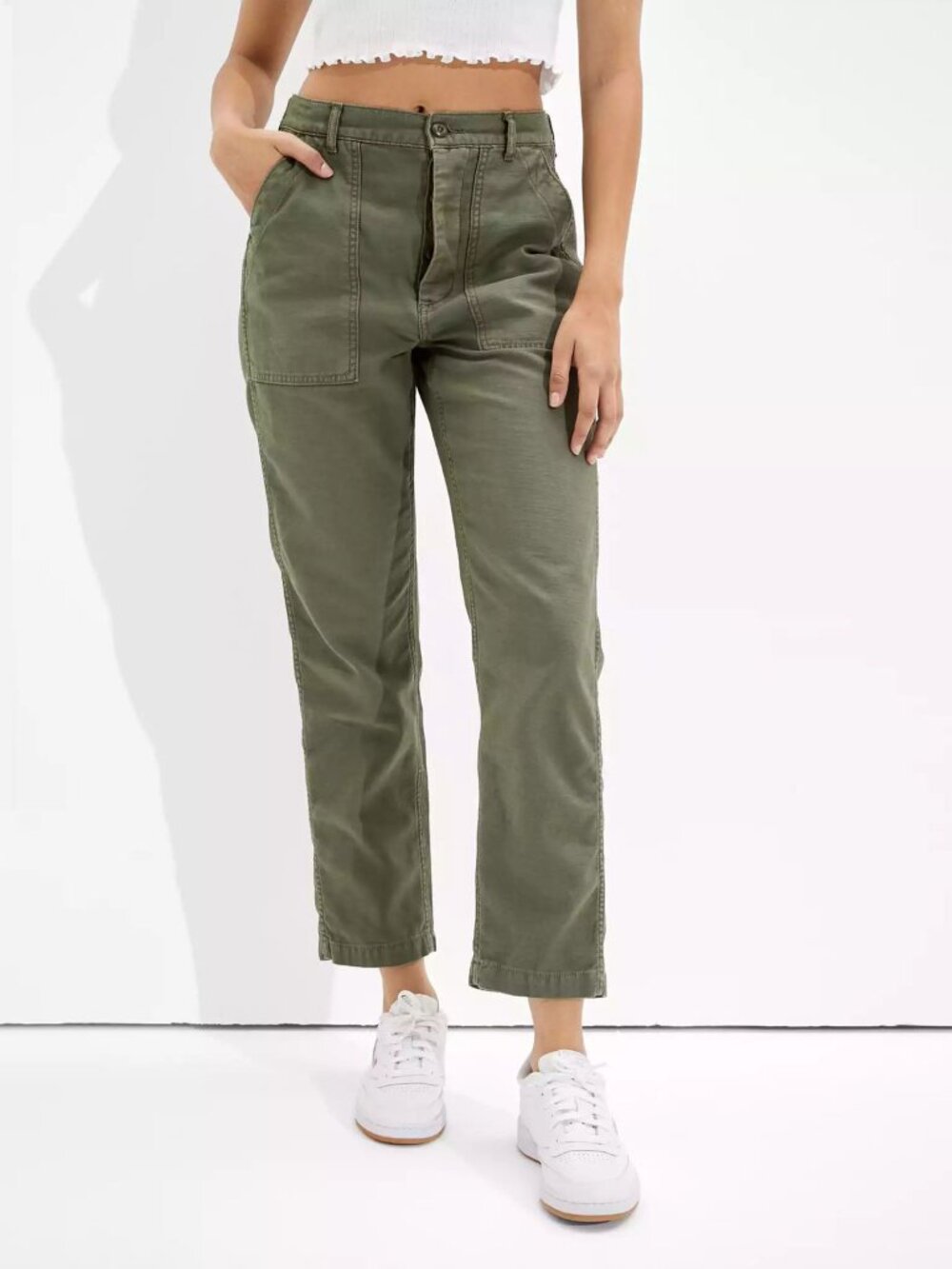 American Eagle Military-Style Pants Size 8